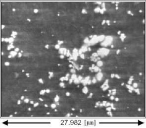 Nano particles sample.